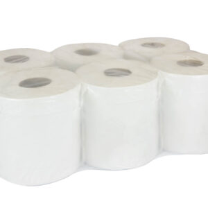 2 Ply White Roll Centrefeed