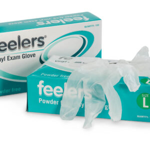 Powder Free Vinyl Gloves x 100