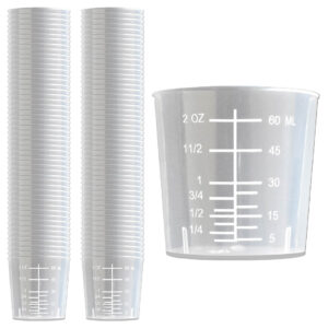 Plastic medicine pots