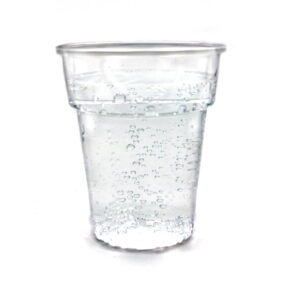 Half Pint to Line Plastic Glass
